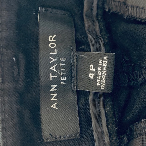 Ann Taylor Petite Cotton Crop Pant - Picture 5 of 5